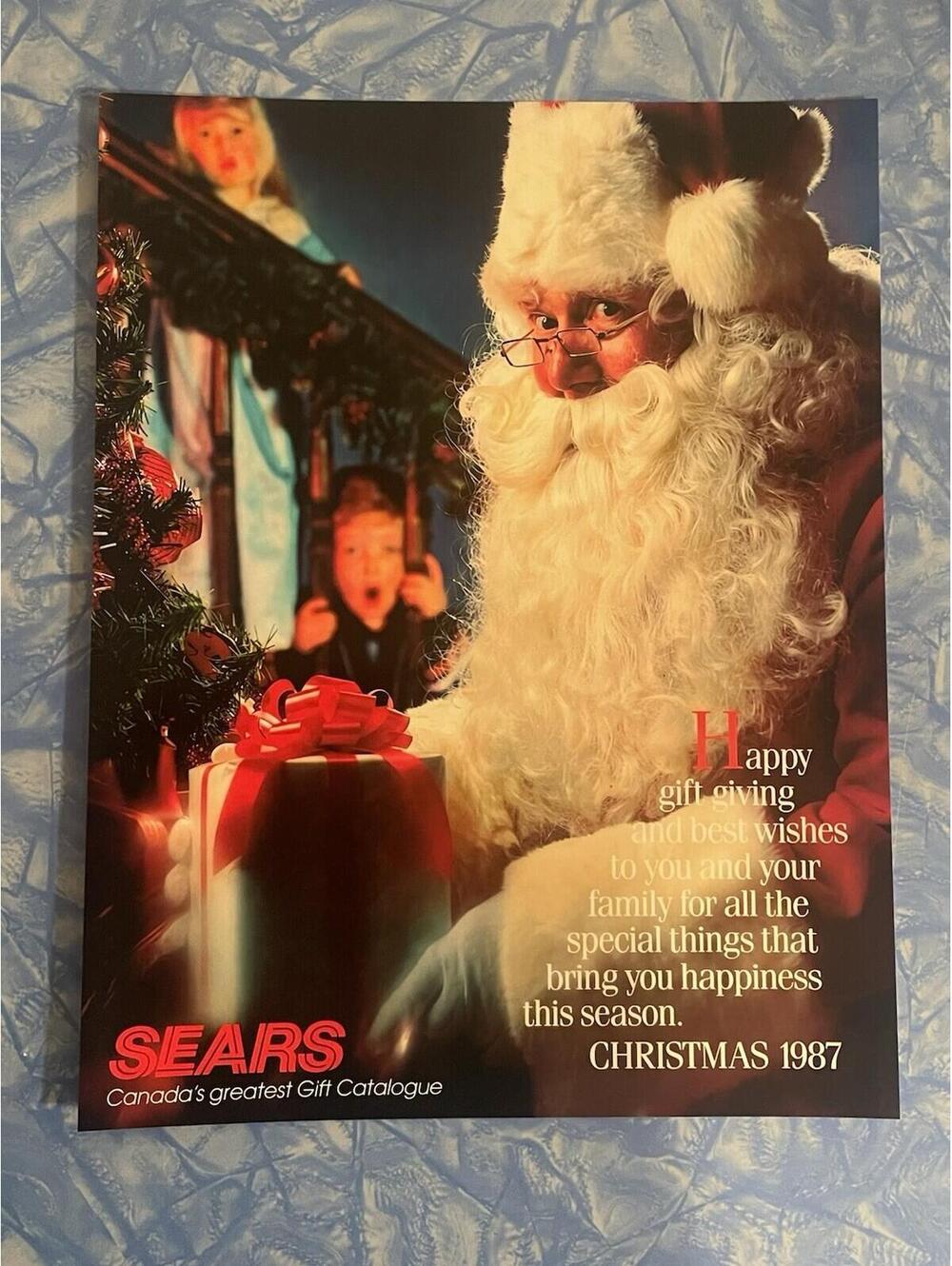 Sears Wish Book 1987 Cover High Quality PRINT Christmas XMAS 8.5" x 11"